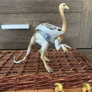 VINTAGE SMITHSONIAN COLLECTION STRUTHIOMIMUS TYCO DINO RIders With SADDLE 1988